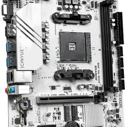 JGINYUE B450-Pro ARGB AM4 M-ATX Motherboard