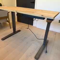 Electric Sit/Stand Desk Land Ergonomic Desk Chair
