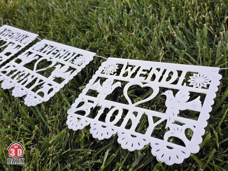 Wedding papel picado banner, wedding papel picado, Mexican papel picado, Mexican wedding banner, Mexican wedding decor, Mexican wedding idea