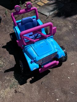 Barbie power wheels