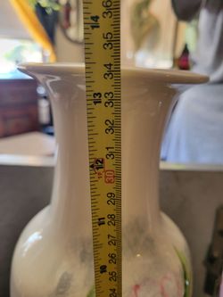 Hand painted vase