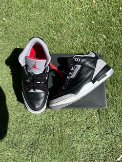 Jordan 3 black cement og all