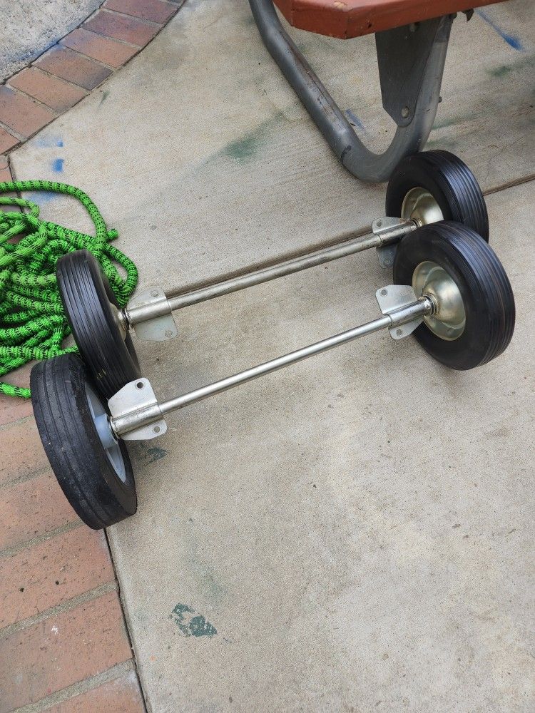Wheels 10"solid rubber $40