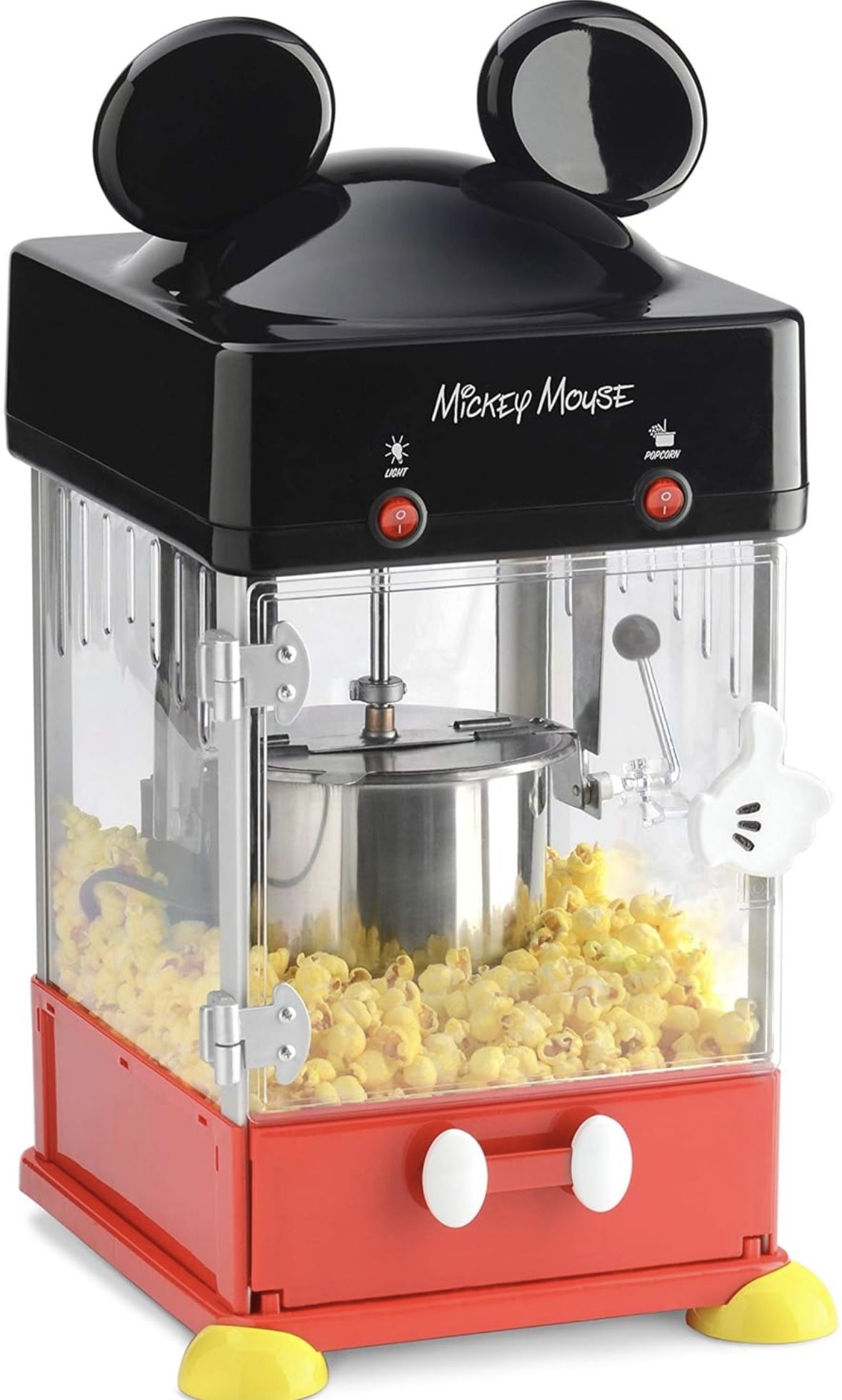 Disney Mickey mouse Kettle Style Popcorn Popper machine