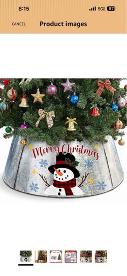 Christmas Tree Collar 29 Inch Diameter Base, Christmas