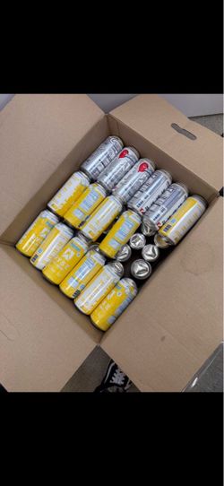 Energy drinks, 2 large boxes full