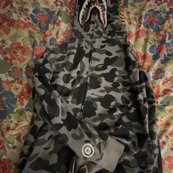 Medium Size Grey, Bape Jacket 