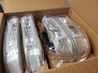 Silverado 99-02 DRL/LED Strip Headlights