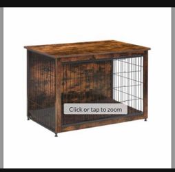 DWANTON Dog Crate Furniture with Cushion