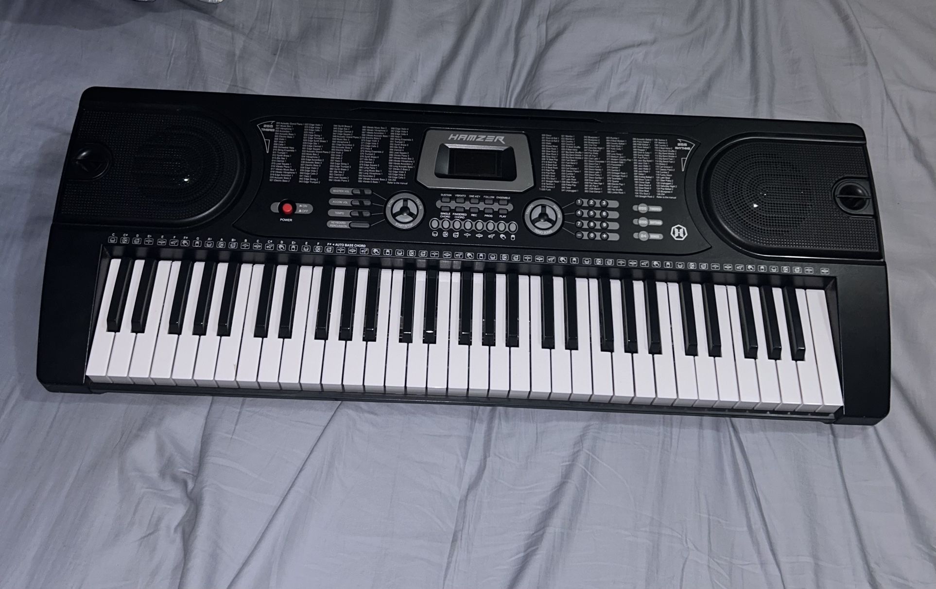 Hamzer 61-Key Portable Electronic Keyboard Piano