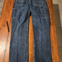 Mens Carhart Jeans 33x34