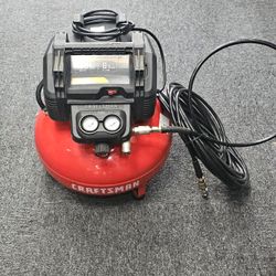 Craftsman Air Compressor With Hose. 6gal, 150psi. ASK FOR RYAN. #4(contact info removed)944-01