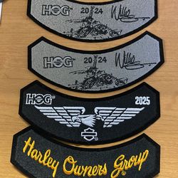 Harley-Davidson Owners Group  patches