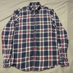 Men’s Zara Plaid Flannel Shirt - Size Small