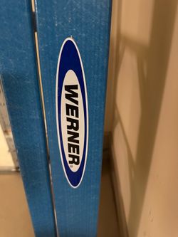 8 ft Werner fiberglass folding ladder