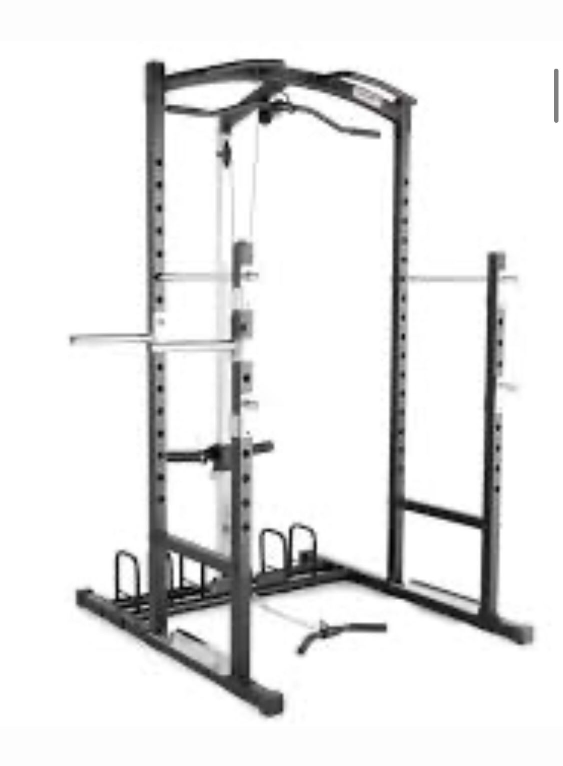 Full home gym BRAND NEW equipment squat bench rack pull up lat system