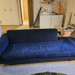 Blue Fabric Couch