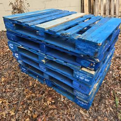 Blue Pallets