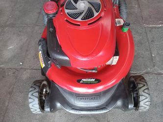 Craftsman lawn mower 6.5 hp 190cc briggs and stratton engine 21inch cutting deck push mower clean carburetor clean air filter clean oil precision cutt