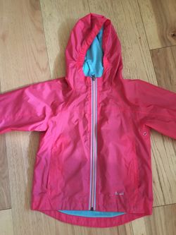 Girls Lightweight Rain Jacket 5/6