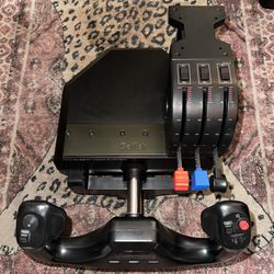 Saitek PRO Flight Yoke System Professional Simulation Yoke and Throttle USB PC