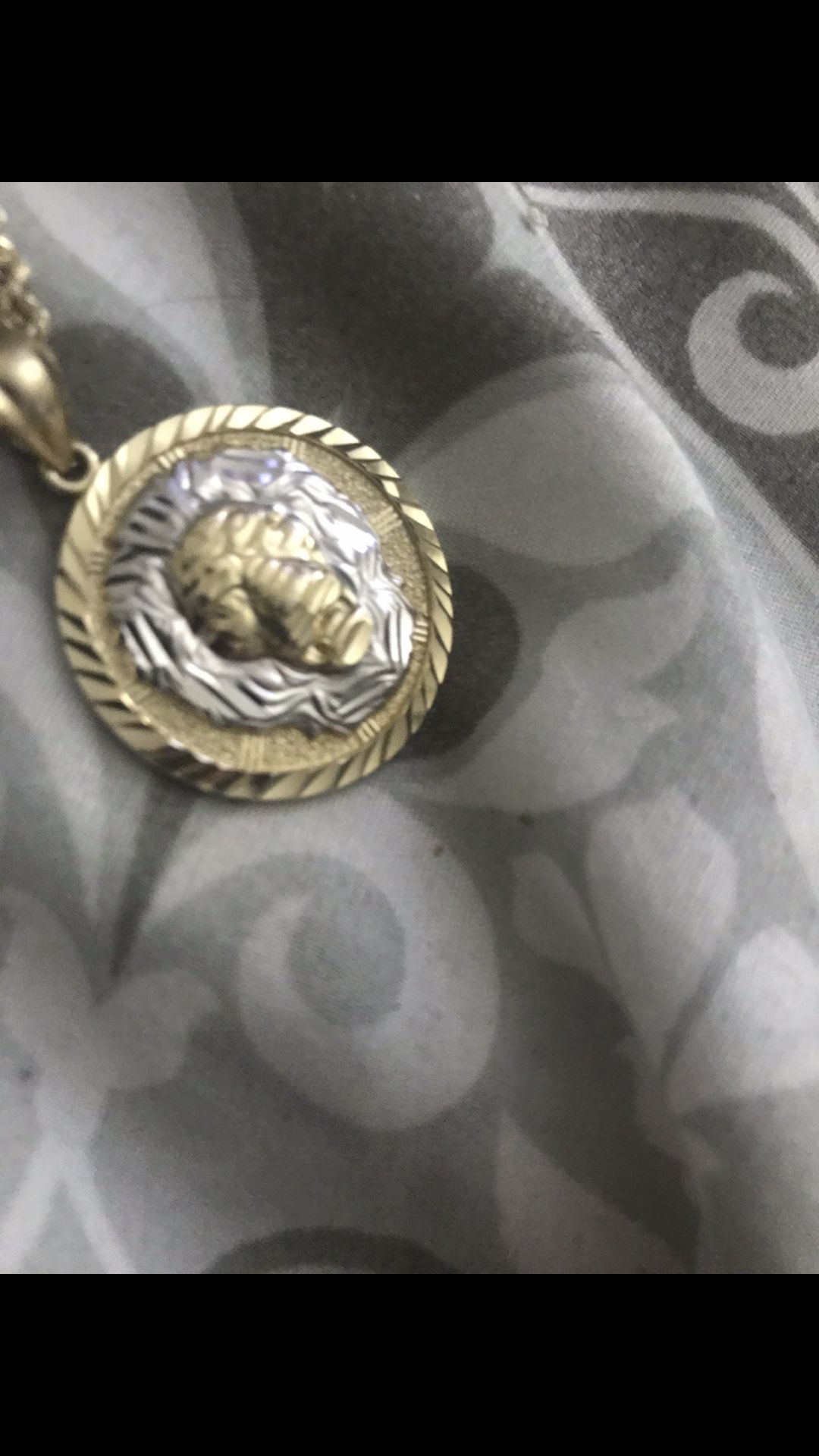 10k gold pendant real gold