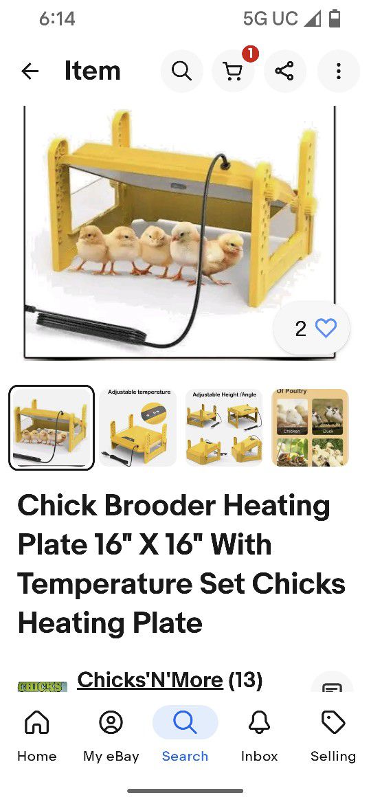 Chick Brooder Heating Plate