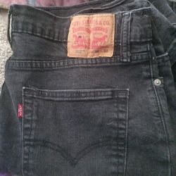 Men's Levi's In Black Size 38/32