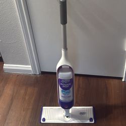 Swiffer Power Mop With Extra Cleaner And Mop Pad