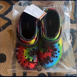 Tye-Dye Crocs