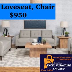 FREE DELIVERY💥Brand New 💥3PC Sofa, Loveseat, Chair Set 