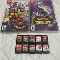 Nintendo switch games, $35 each, Firm on price. see the description pls!