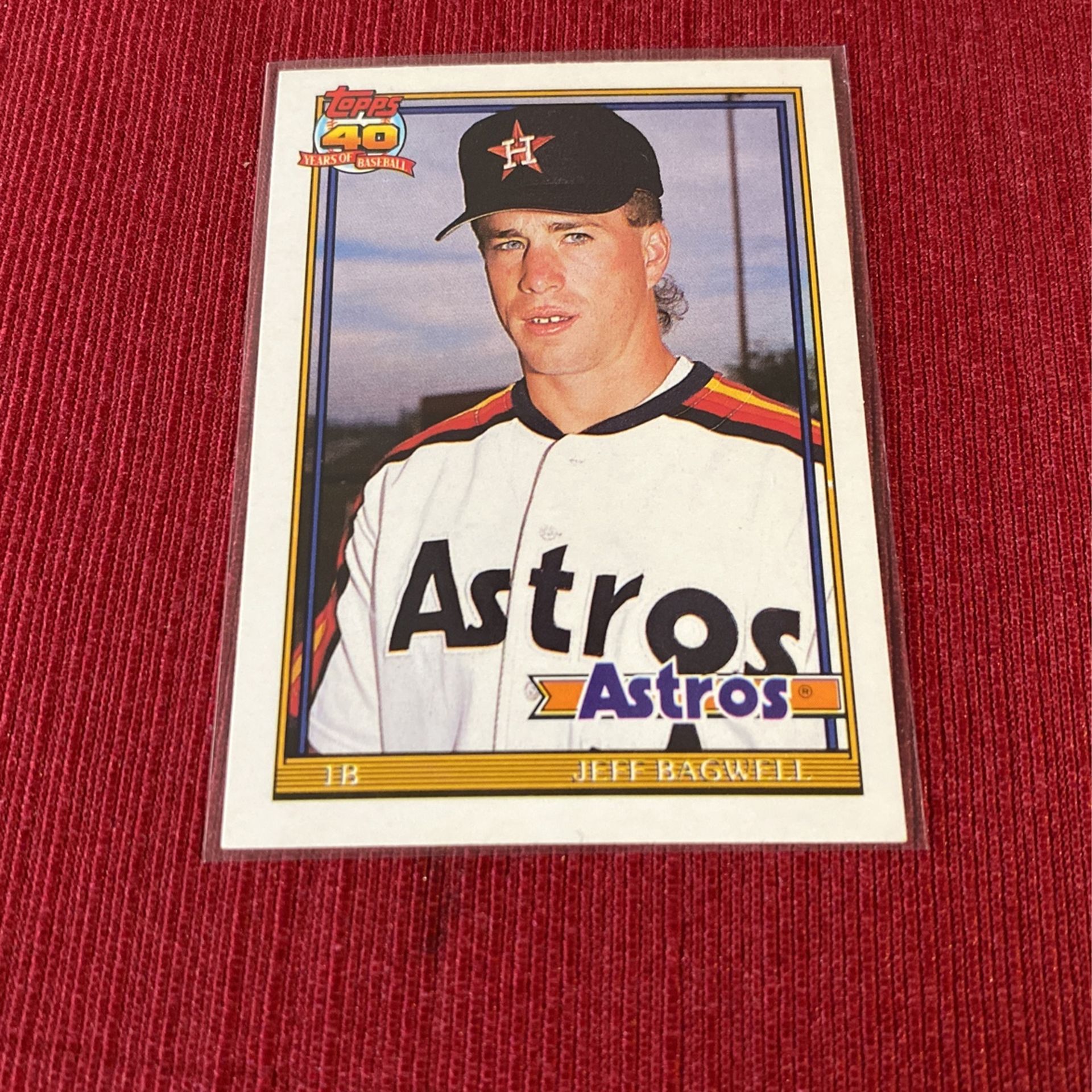 1991 Topps Traded Jeff Bagwell RC