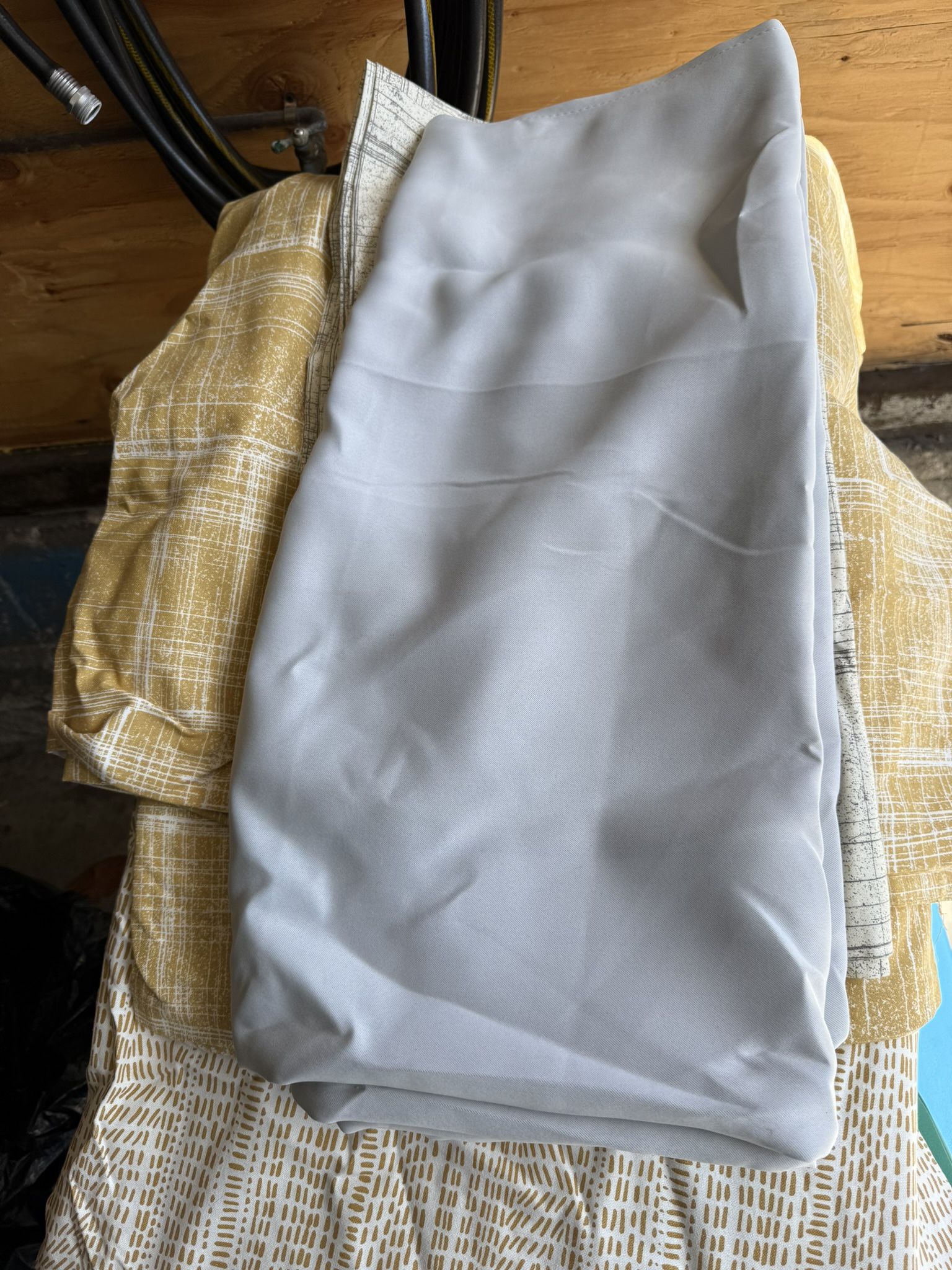 Several West Elm curtains - various colors and sizes