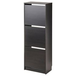 2 IKEA BISSA Shoe Cabinets