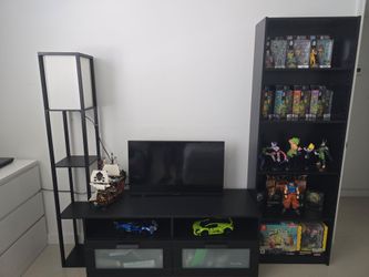Ikea tv stand and book shelf set