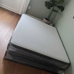 New Queen Size Mattress With Box spring Set Colchones Nuevos Queen Size Bed 