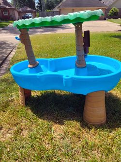 Child items available Sand box water Play activity center table farmhouse decor home decor