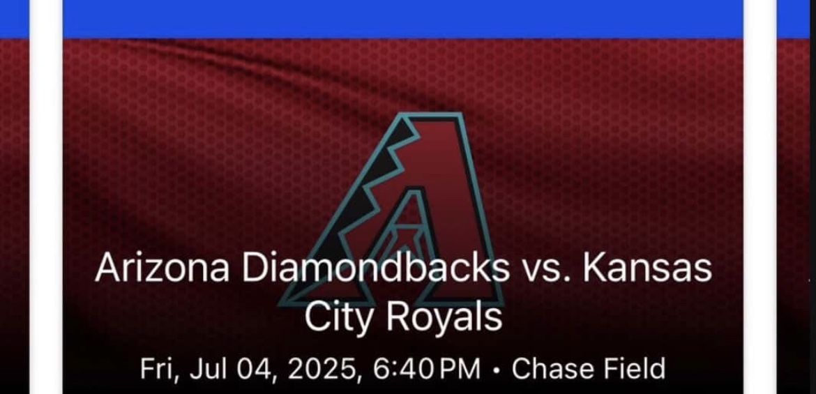 Diamondbacks Vs Kansas City Royals 