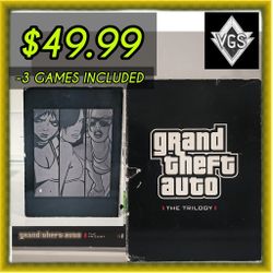 *3 DISCS* Grand Theft Auto Trilogy – Original Xbox 