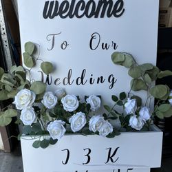 Flower Wedding Stand 