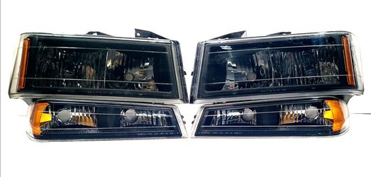 HEADLIGHTS  FOR 04-12 CHEVY COLORADO/GMC CANYON