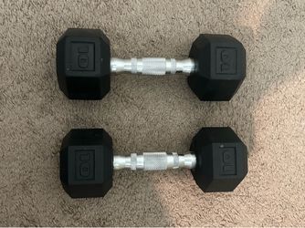 10 lbs dumbells