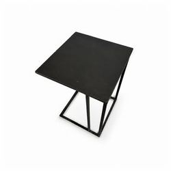 Black C-Shaped Side Tables