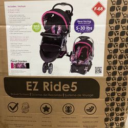 Ez Ride 5 Baby Stroller Pink/black 