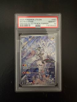 STAMPED JOURNEY TOGETHER N’s RESHIRAM PSA 10