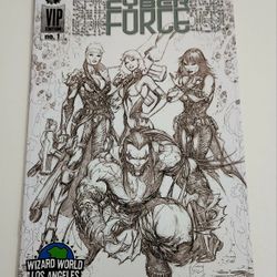 Cyberforce v2 #1 Mark Silvestri Cover Wizard World VIP Collectors Edition L.A.