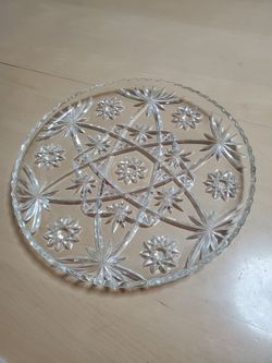 Star Of David Round Platter