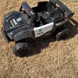 Battery Operated Police Car 