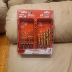 Milwaukee Red Helix Drill Bit Set